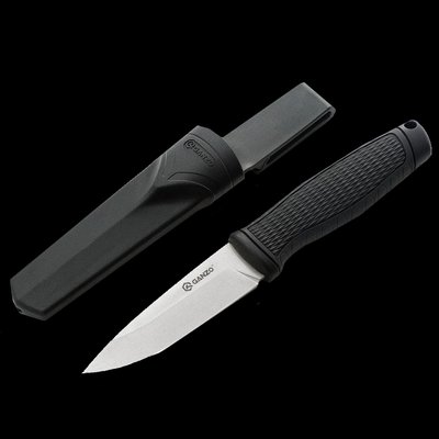 Ganzo G806-BK Нож черный с ножнами 29522 фото